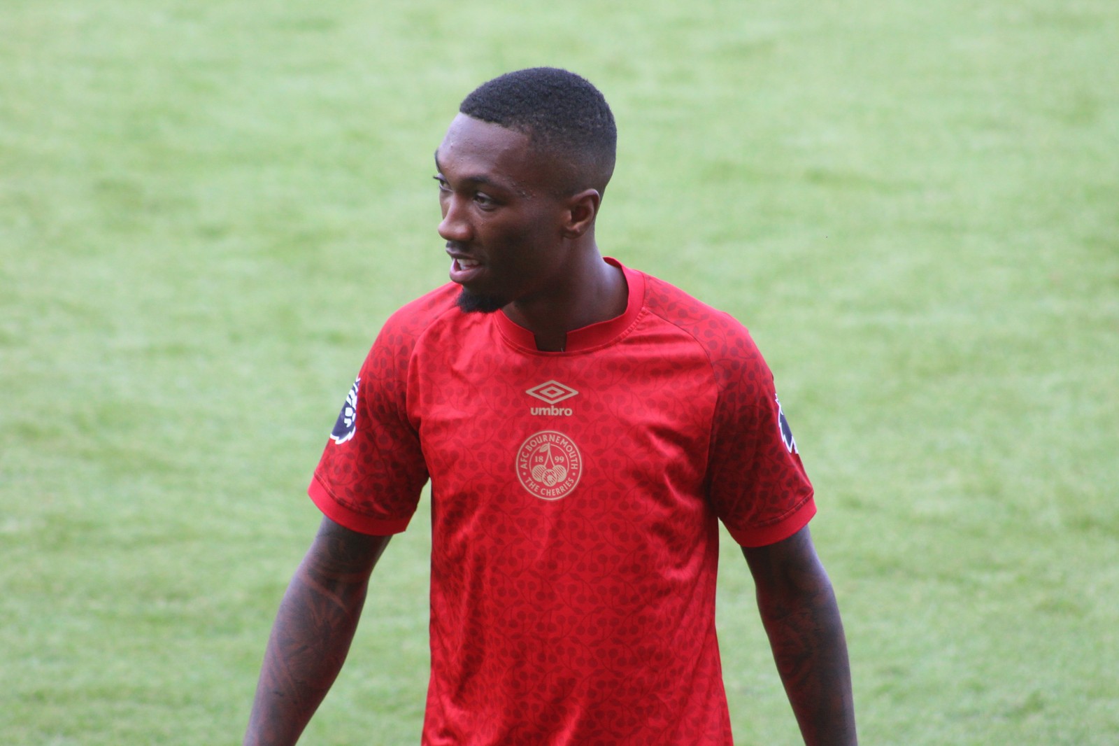 Jaidon Anthony during a pre-season friendly against Rayo Vallecano in August 2024